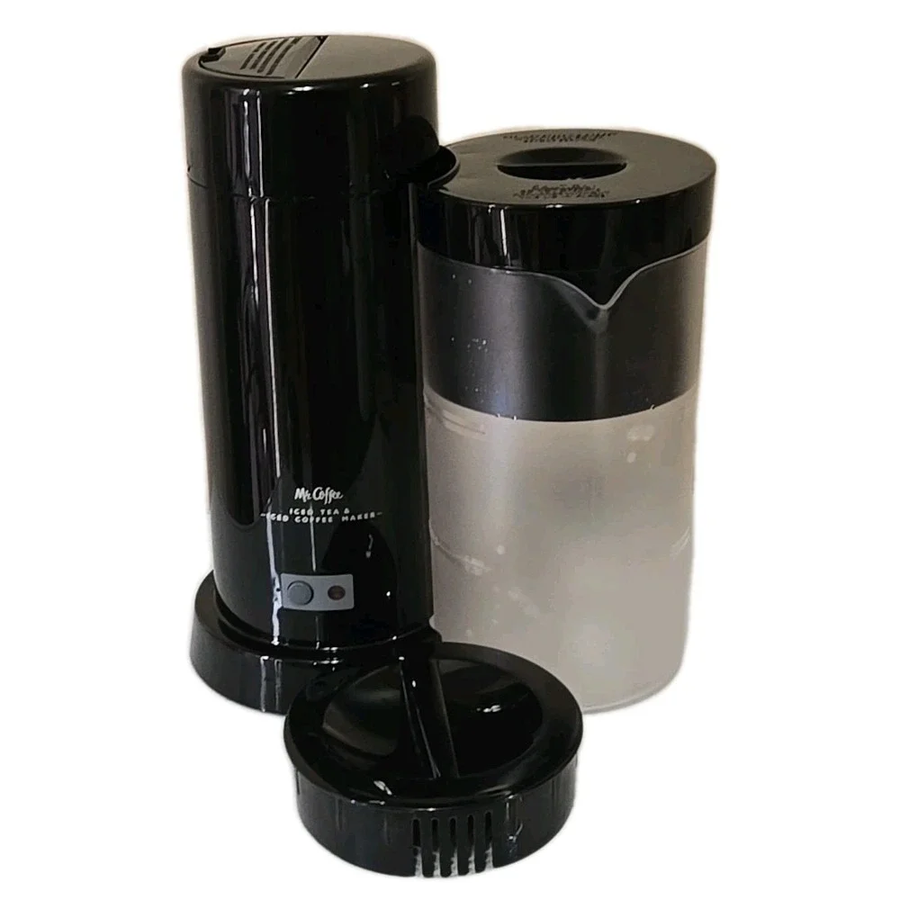 Mr. Coffee TM1 Iced Tea & Iced Coffee Maker Black 2 Quart Pitcher TESTED WORKS